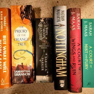 YA/Adult Romantasy Fantasy Nonfiction TikTok Books